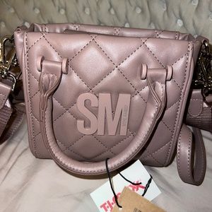 Steve Madden BBABI crossbody Lilac Mauve with AirPod case